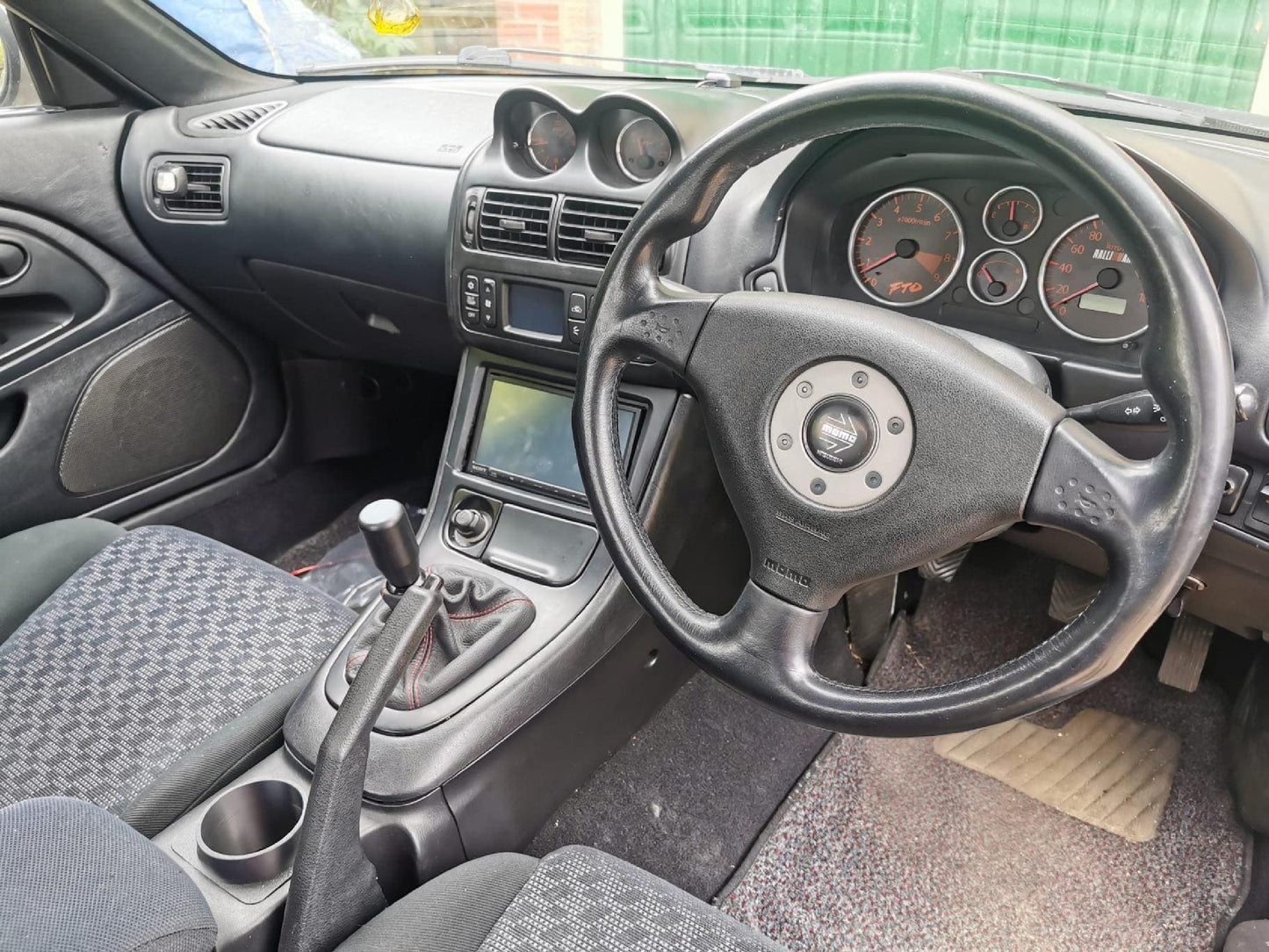 FTO Cup Holder Upgrade in car